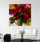 Fleur du Paradis by Doris Savard on GIANT ART - green floral
