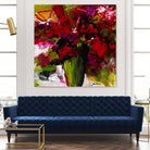 Fleur du Paradis by Doris Savard on GIANT ART - green floral