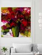 Fleur du Paradis by Doris Savard on GIANT ART - green floral