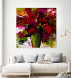Fleur du Paradis by Doris Savard on GIANT ART - green floral