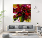 Fleur du Paradis by Doris Savard on GIANT ART - green floral