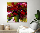 Fleur du Paradis by Doris Savard on GIANT ART - green floral