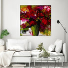 Fleur du Paradis by Doris Savard on GIANT ART - green floral