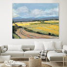 Summer Landscape by Jacques Clement on GIANT ART - blue landscape