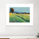 The red tree by Jacques Clement on GIANT ART - green landscape