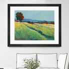 The red tree by Jacques Clement on GIANT ART - green landscape