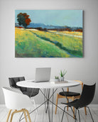 The red tree by Jacques Clement on GIANT ART - green landscape