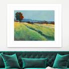 The red tree by Jacques Clement on GIANT ART - green landscape