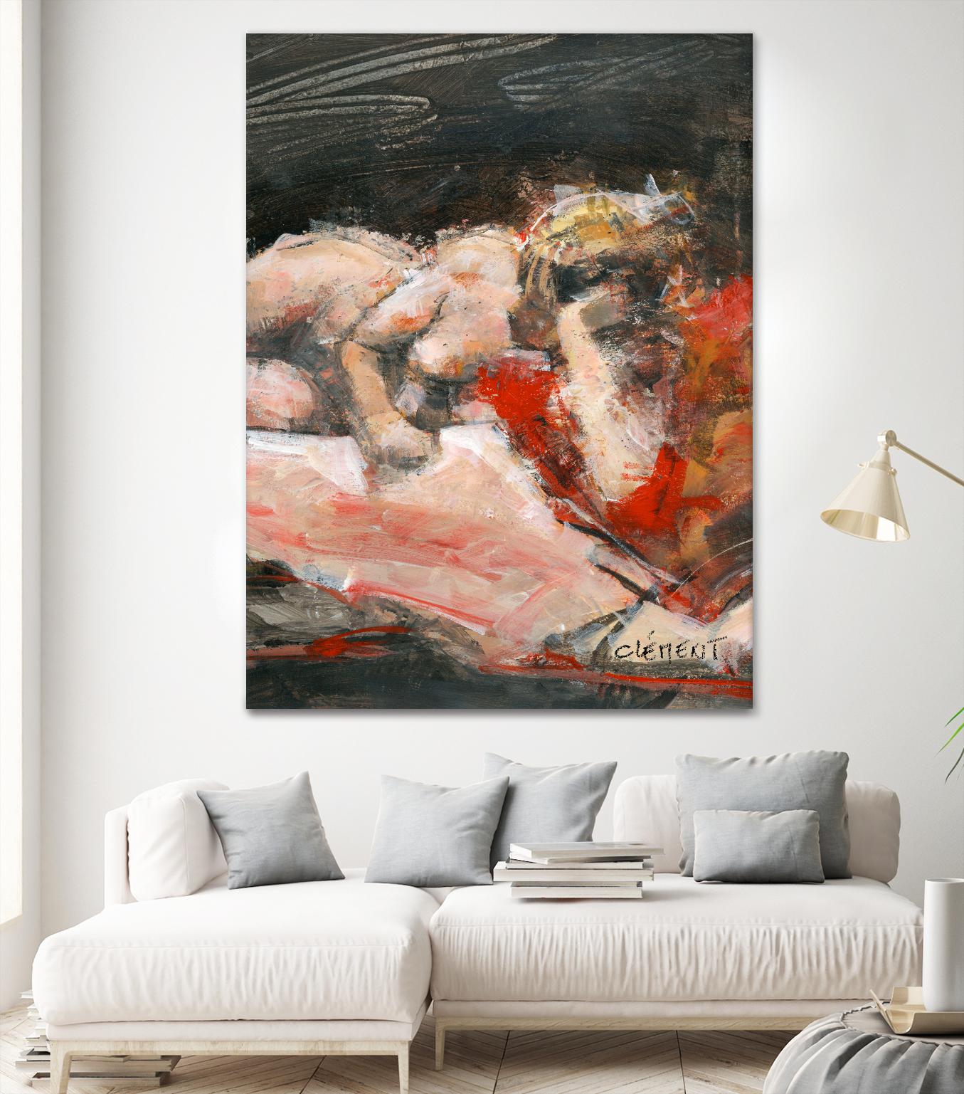 Biras by Jacques Clement on GIANT ART - brown nude