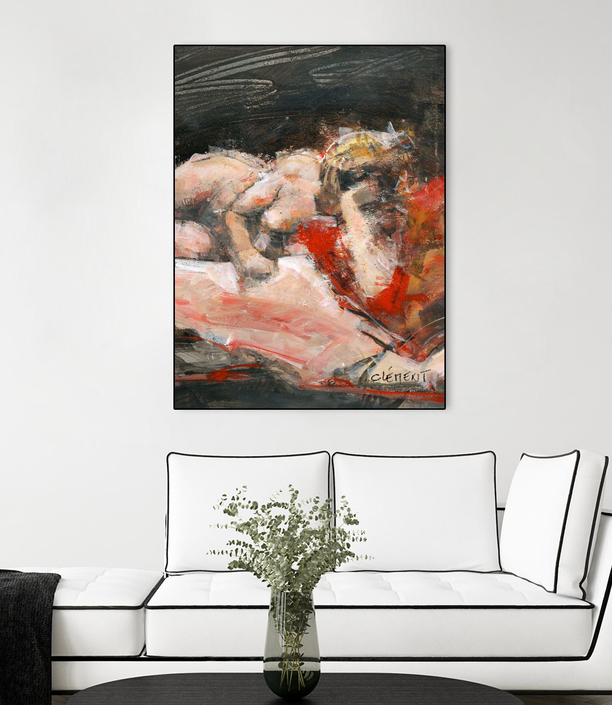 Biras by Jacques Clement on GIANT ART - brown nude