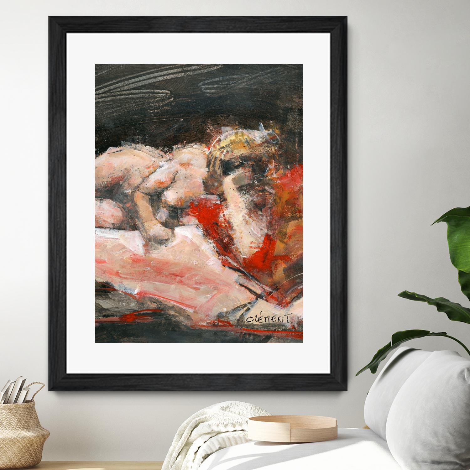 Biras by Jacques Clement on GIANT ART - red figurative artistes du québec