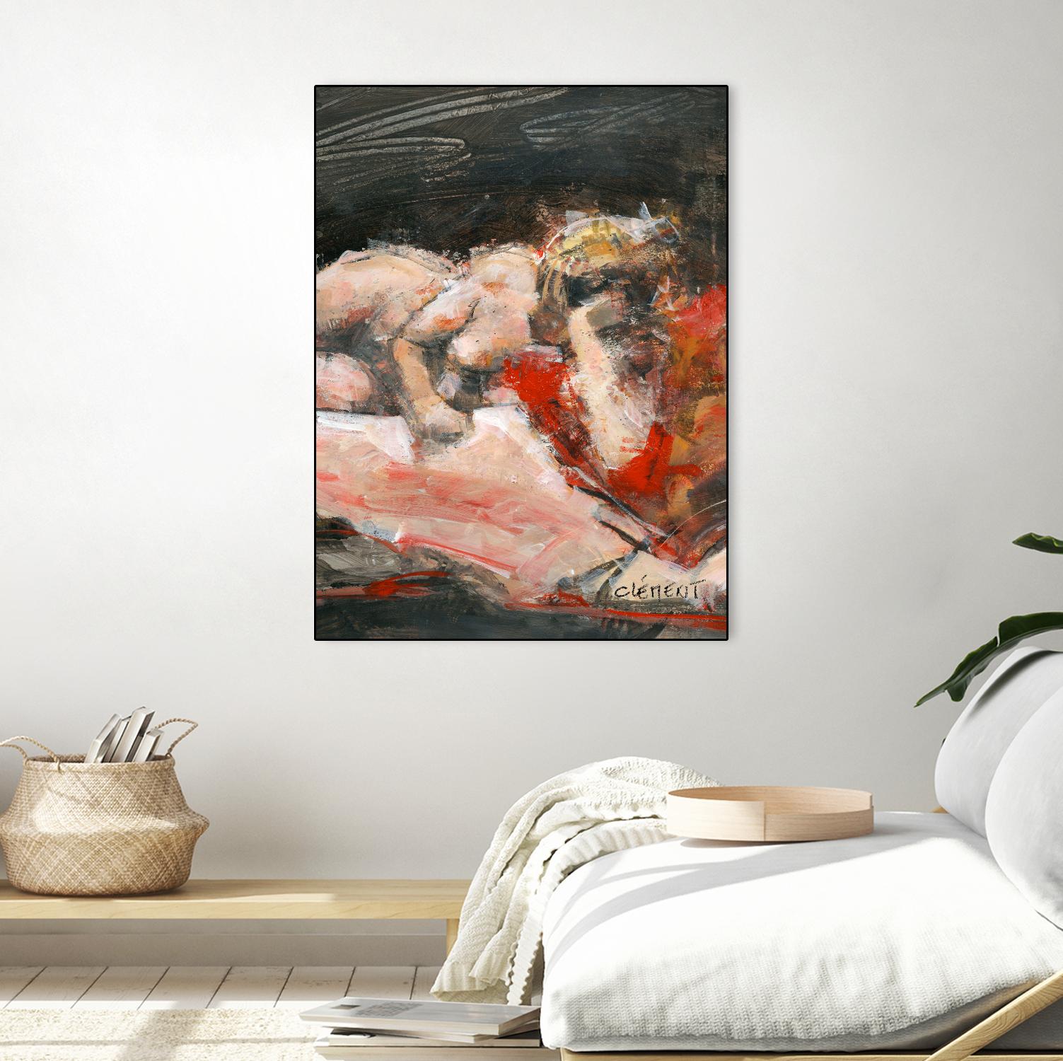 Biras by Jacques Clement on GIANT ART - brown nude