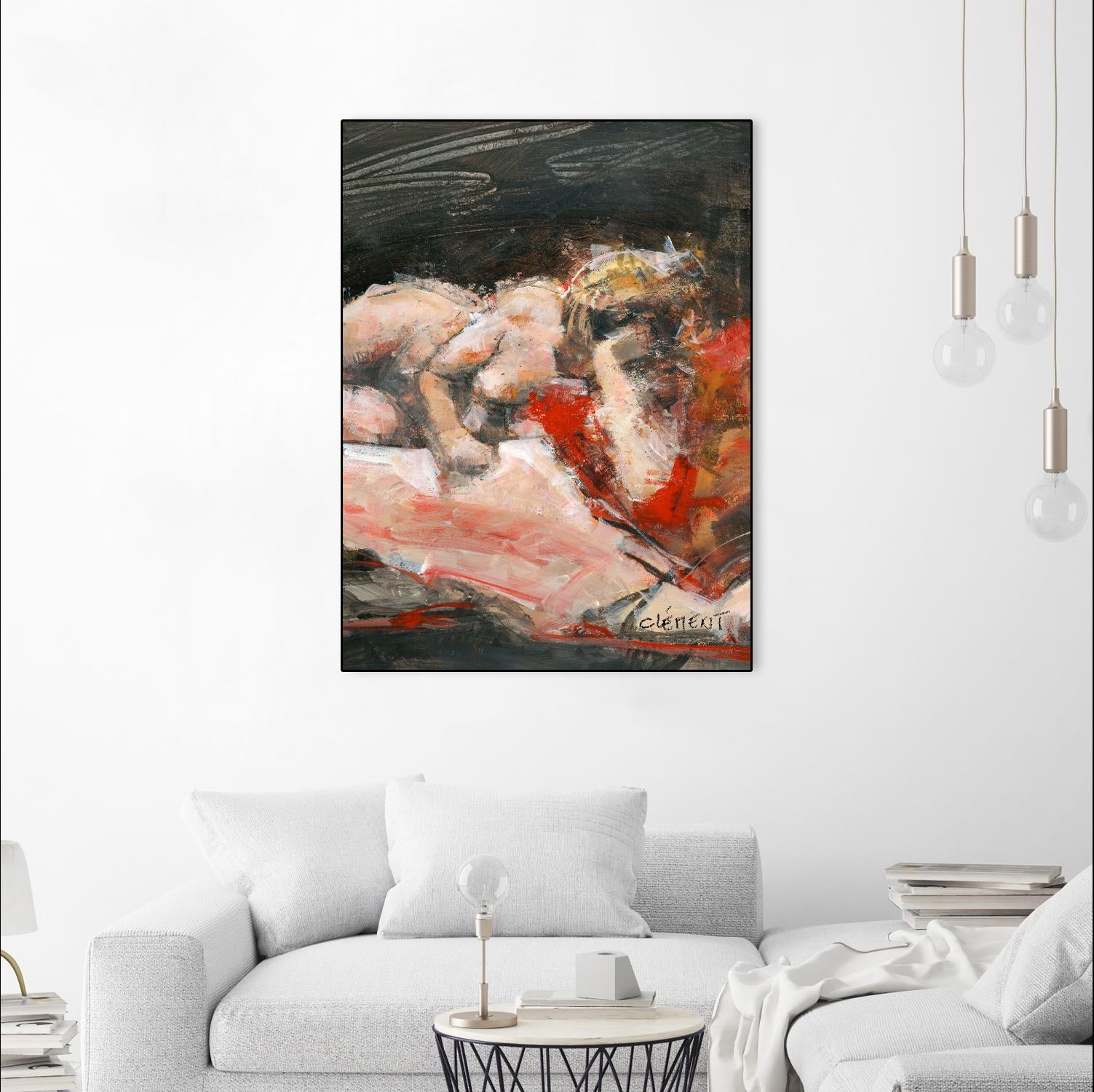 Biras by Jacques Clement on GIANT ART - brown nude