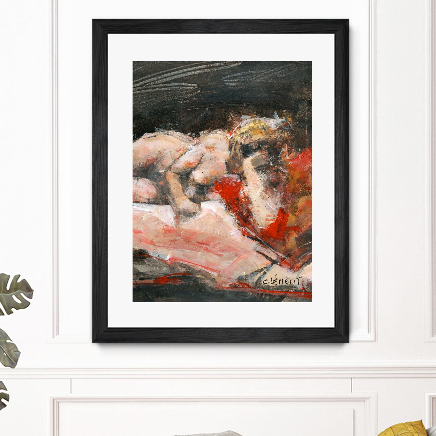 Biras by Jacques Clement on GIANT ART - red figurative artistes du québec