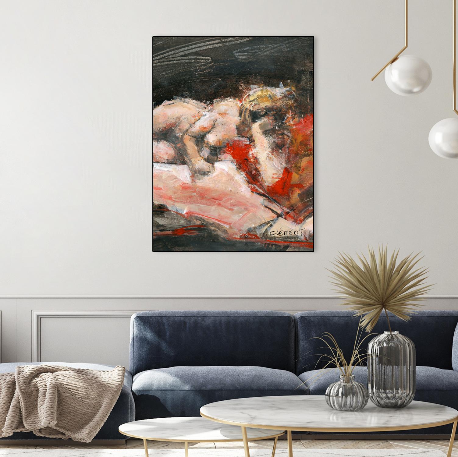 Biras by Jacques Clement on GIANT ART - brown nude