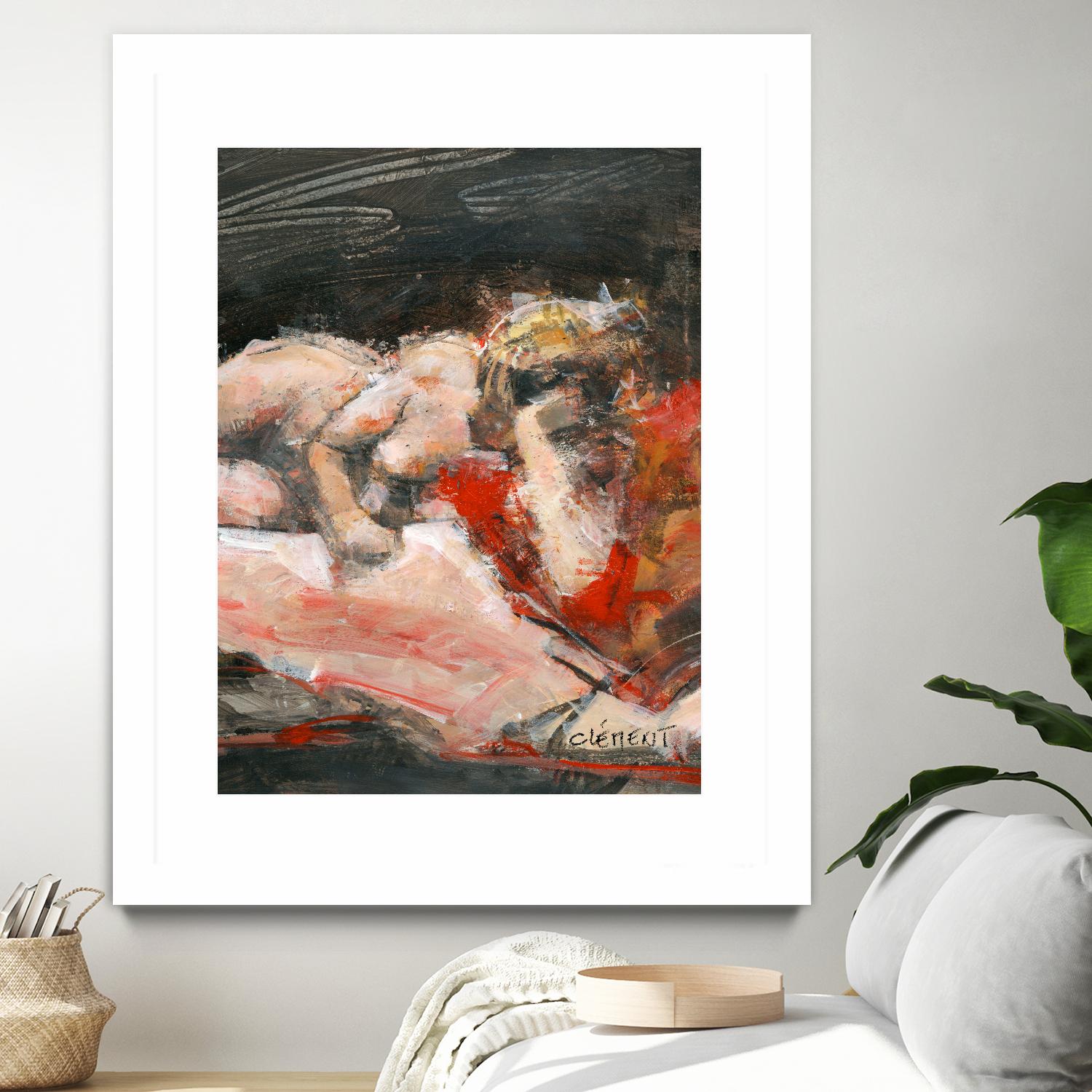 Biras by Jacques Clement on GIANT ART - red figurative artistes du québec