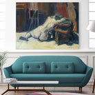 Lyrsa by Jacques Clement on GIANT ART - beige nude