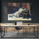 Lyrsa by Jacques Clement on GIANT ART - beige nude