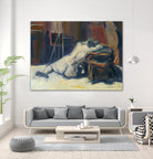 Lyrsa by Jacques Clement on GIANT ART - beige nude