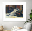 Lyrsa by Jacques Clement on GIANT ART - beige figurative corps nu