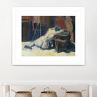 Lyrsa by Jacques Clement on GIANT ART - beige figurative corps nu