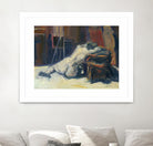 Lyrsa by Jacques Clement on GIANT ART - beige figurative corps nu