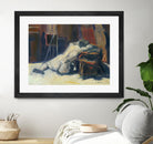 Lyrsa by Jacques Clement on GIANT ART - beige figurative corps nu