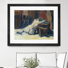 Lyrsa by Jacques Clement on GIANT ART - beige figurative corps nu