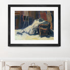 Lyrsa by Jacques Clement on GIANT ART - beige figurative corps nu