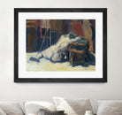 Lyrsa by Jacques Clement on GIANT ART - beige figurative corps nu