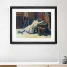 Lyrsa by Jacques Clement on GIANT ART - beige figurative corps nu