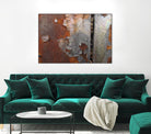 Rusty Panel by Jean-François Dupuis on GIANT ART - orange abstract artiste québécois