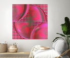 Motown I by Jefd on GIANT ART - pink digital round