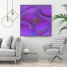 Motown II by Jefd on GIANT ART - blue digital 1960