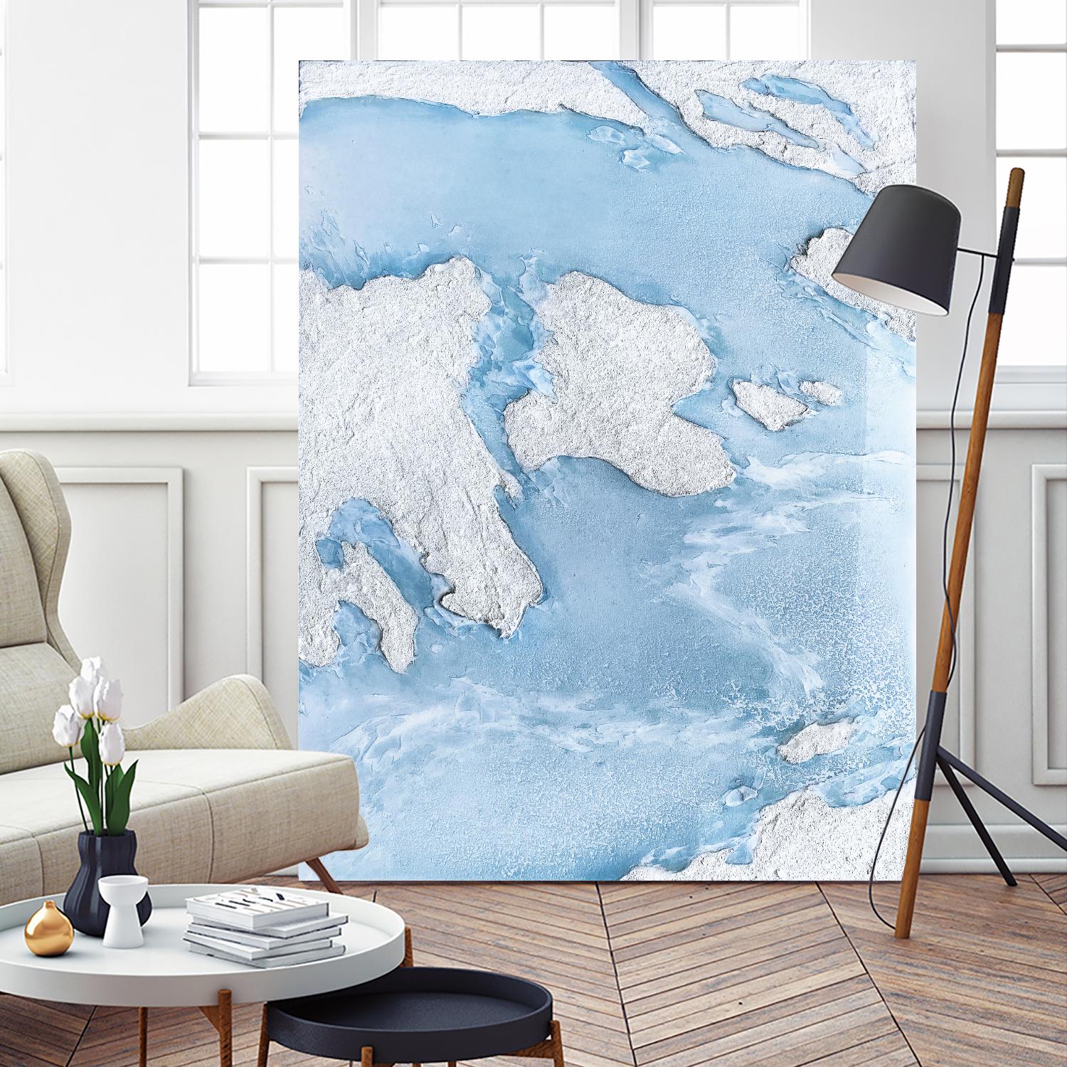 Purple Wave by Alyson Mccrink on GIANT ART - abstract