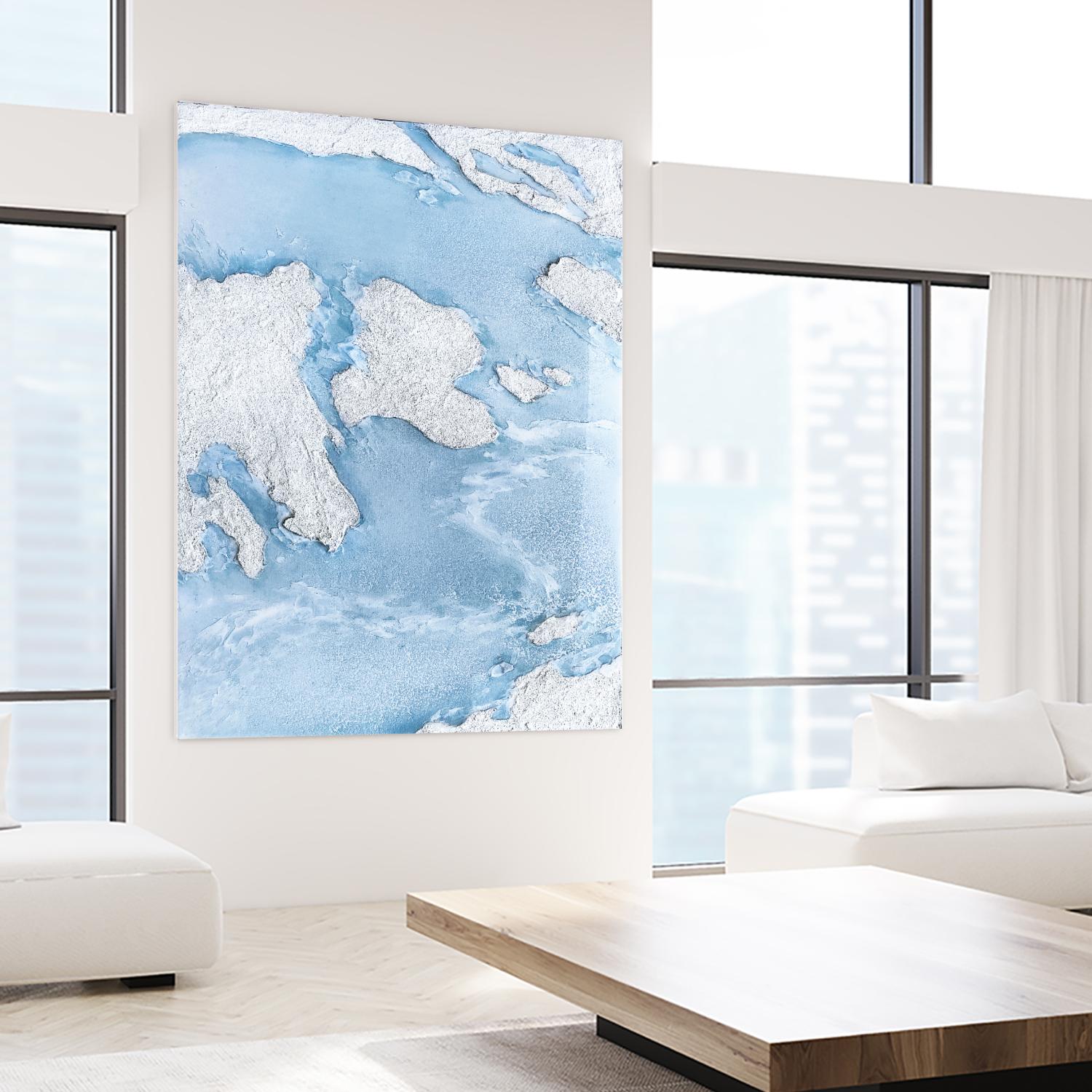 Purple Wave by Alyson Mccrink on GIANT ART - abstract