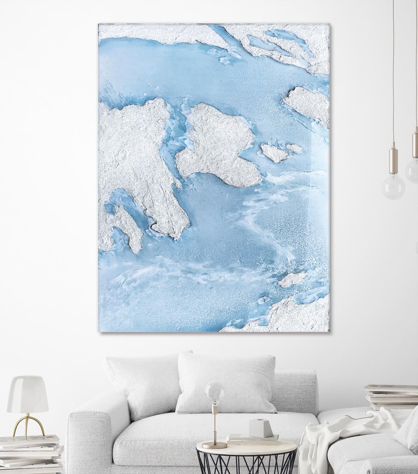 Purple Wave by Alyson Mccrink on GIANT ART - abstract