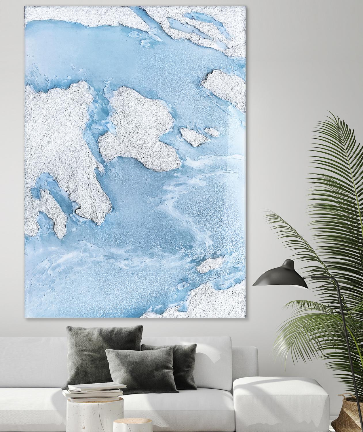 Purple Wave by Alyson Mccrink on GIANT ART - abstract