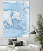 Purple Wave by Alyson Mccrink on GIANT ART - abstract