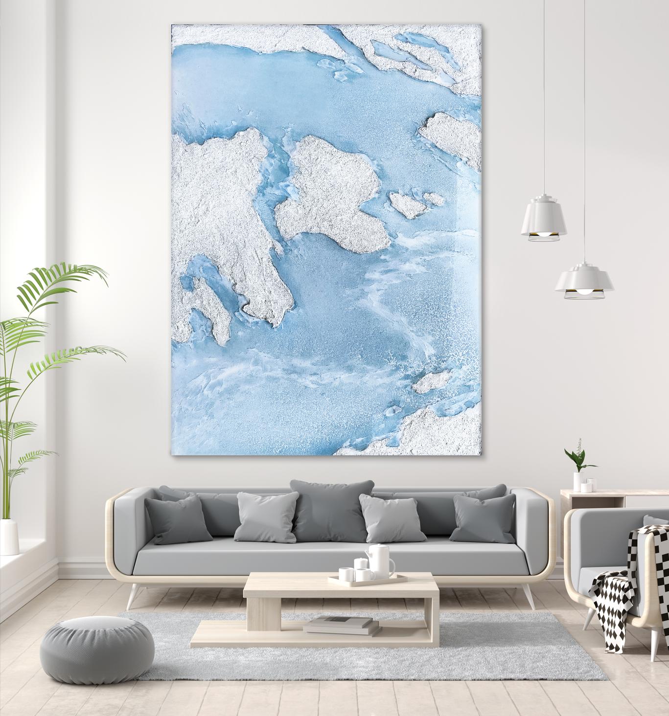 Purple Wave by Alyson Mccrink on GIANT ART - abstract