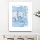 Purple Wave by Alyson Mccrink on GIANT ART - blue abstract liquide