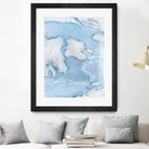 Purple Wave by Alyson Mccrink on GIANT ART - blue abstract liquide