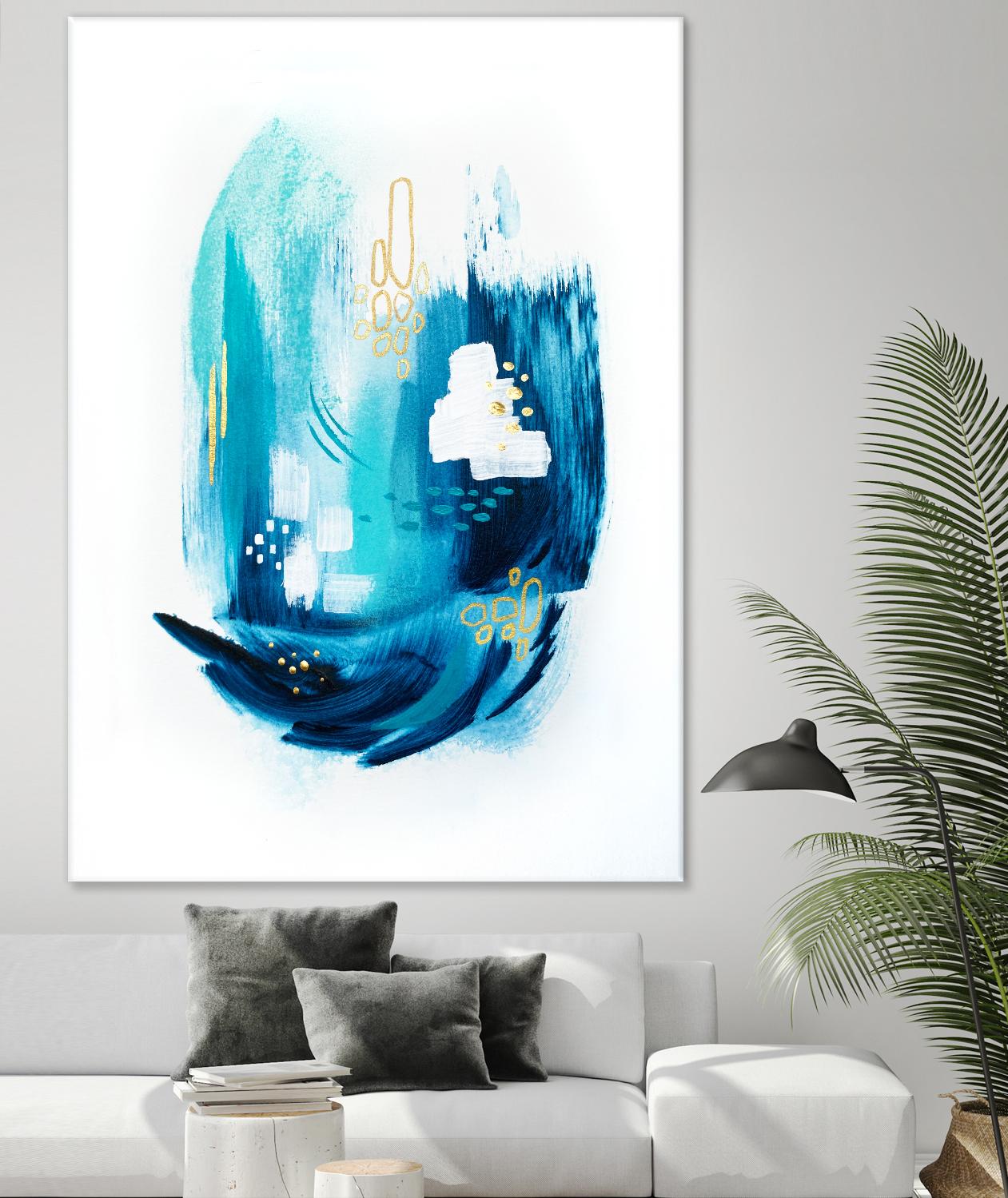 Volcano Sparkle by Alyson Mccrink on GIANT ART - abstract