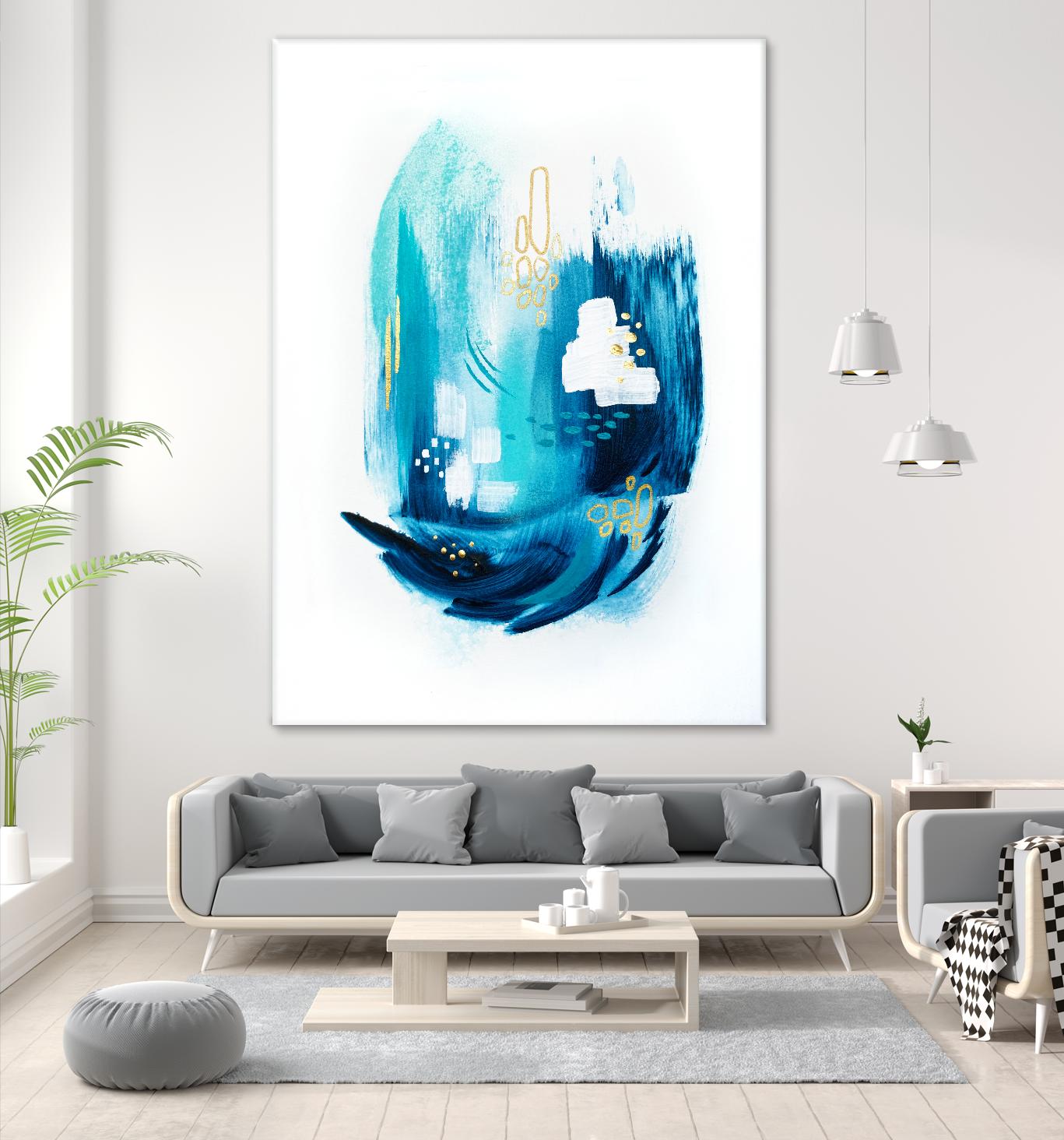 Volcano Sparkle by Alyson Mccrink on GIANT ART - abstract