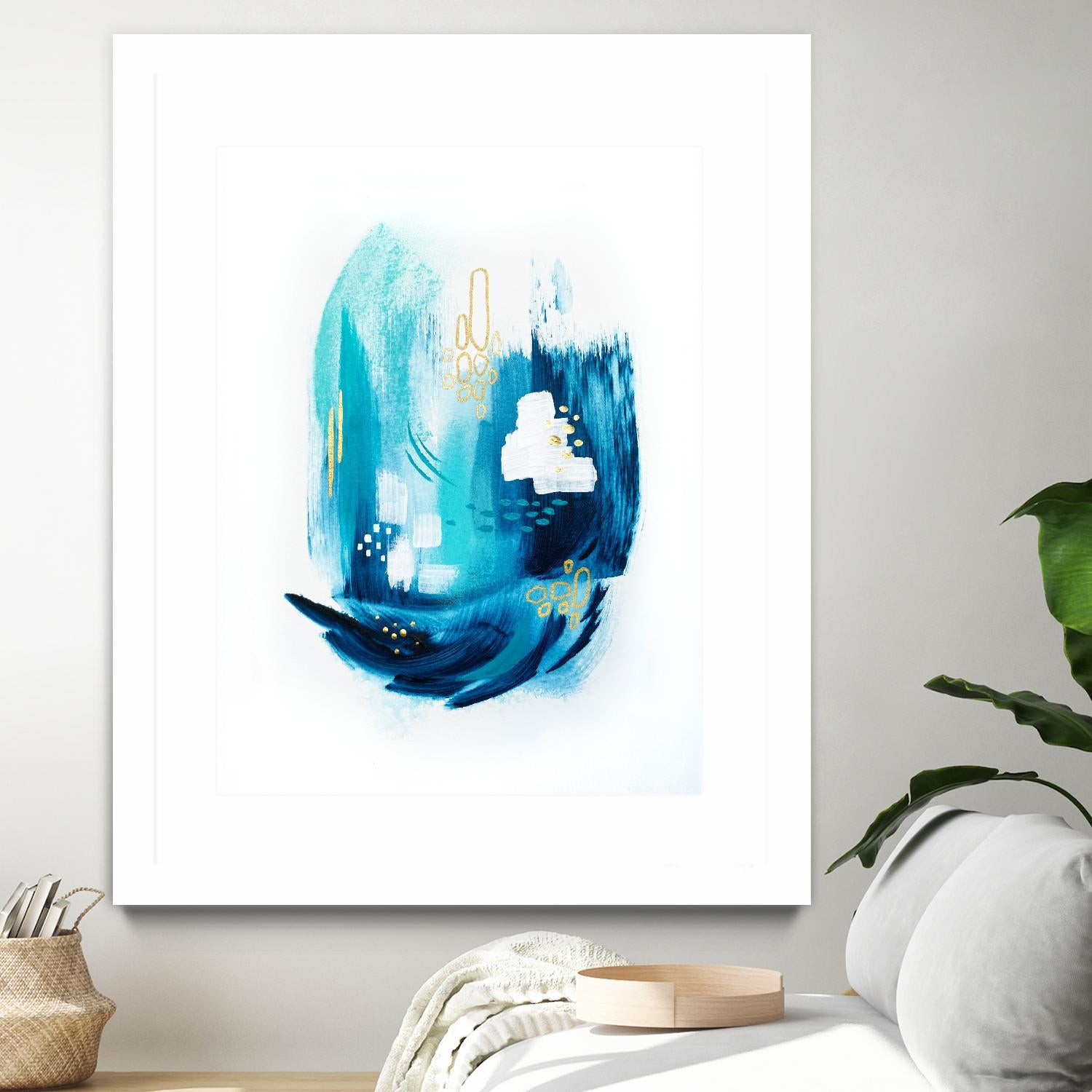 Volcano Sparkle by Alyson Mccrink on GIANT ART - gold abstract eau