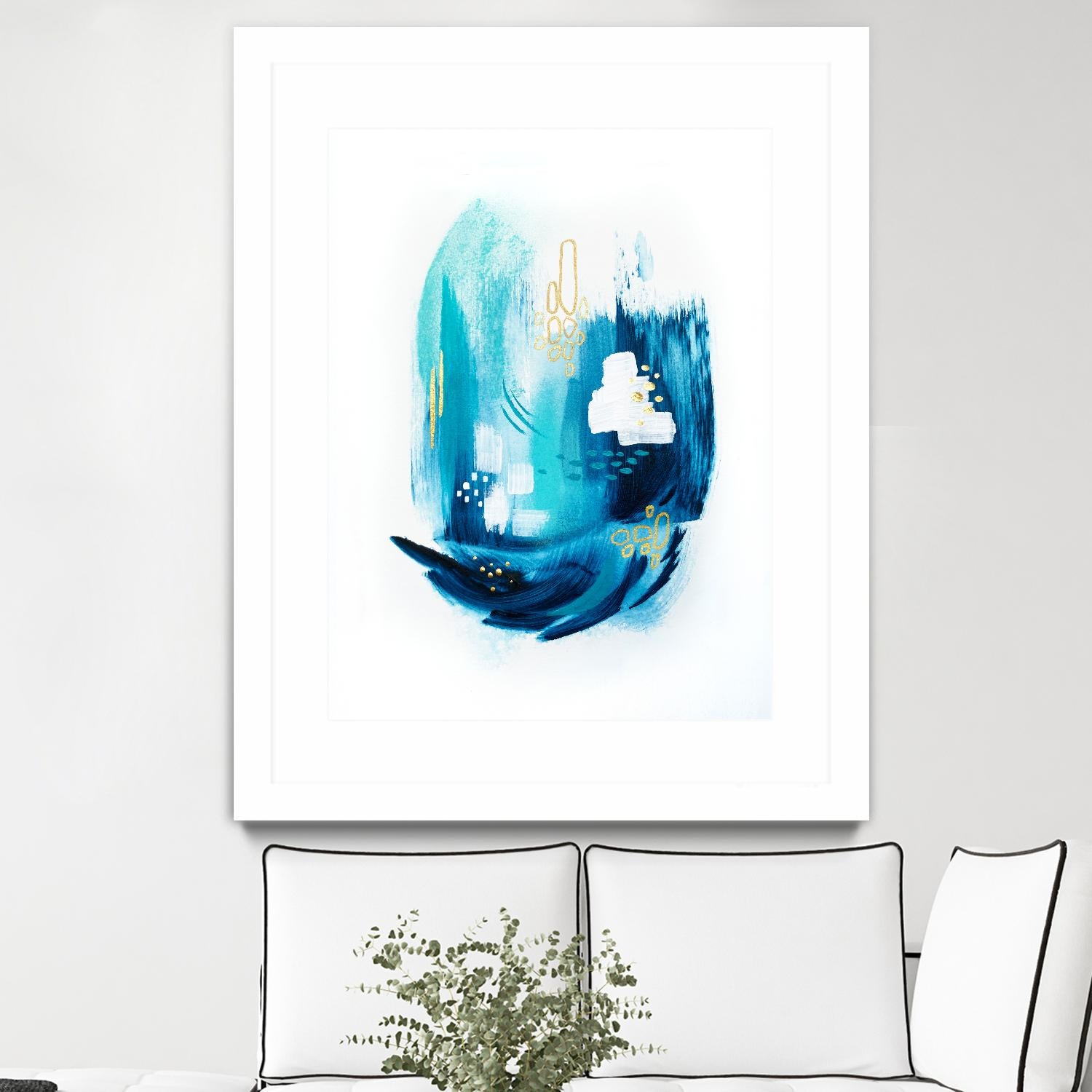 Volcano Sparkle by Alyson Mccrink on GIANT ART - gold abstract eau