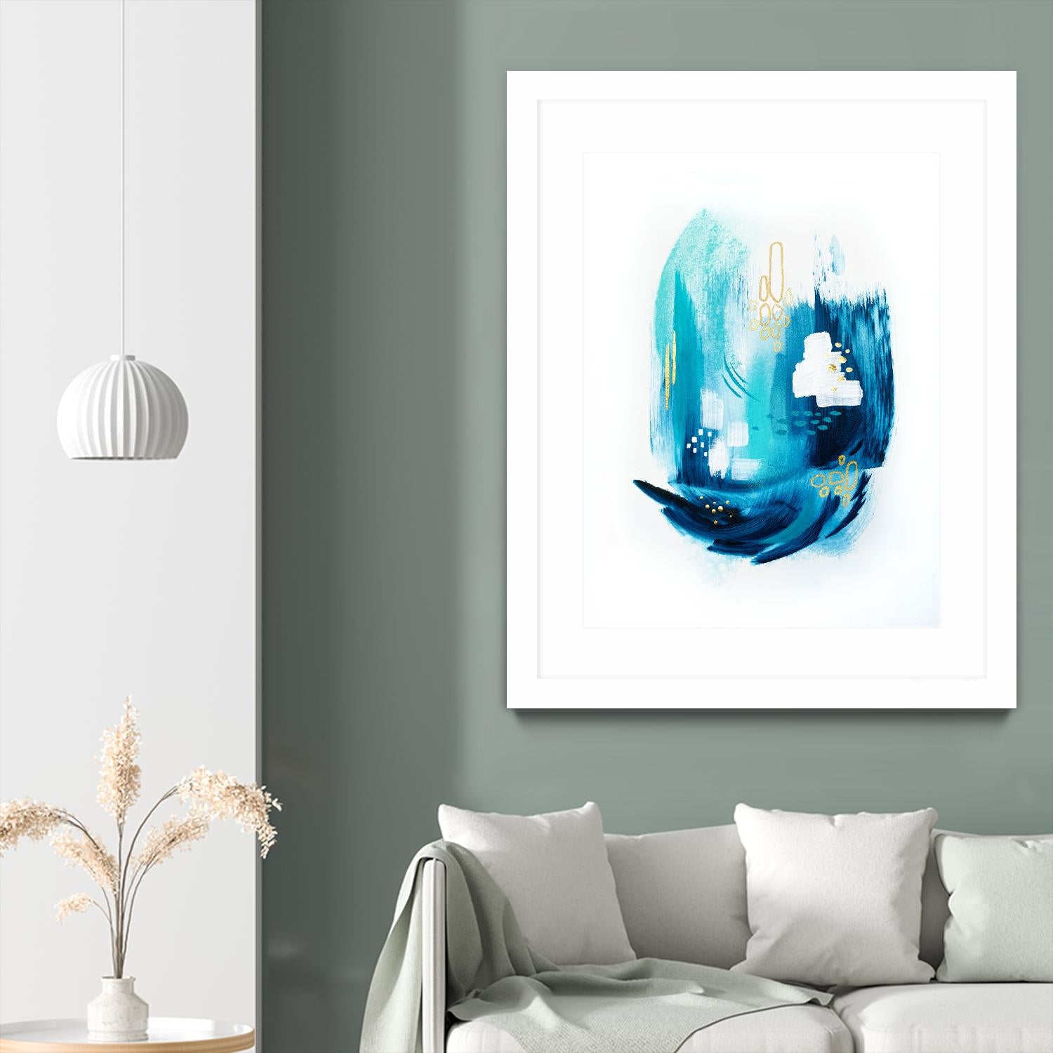 Volcano Sparkle by Alyson Mccrink on GIANT ART - gold abstract eau