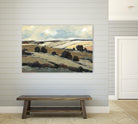 Serene Landscape 1 by Jacques Clement on GIANT ART - beige landscape champs