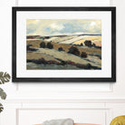 Serene Landscape 1 by Jacques Clement on GIANT ART - beige landscape champs