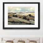 Serene Landscape 1 by Jacques Clement on GIANT ART - beige landscape champs
